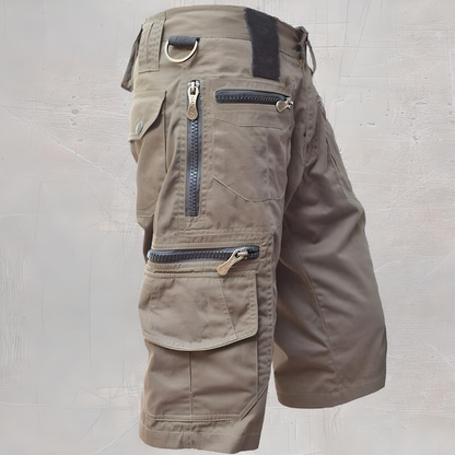 Adventure Ready | Men's Cargo Shorts with Multiple Pockets | Durable Comfort for Outdoor Activities