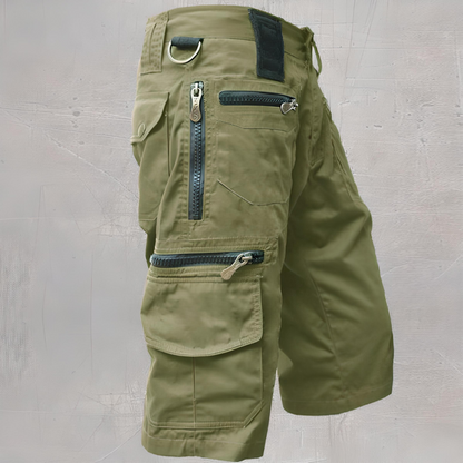 Adventure Ready | Men's Cargo Shorts with Multiple Pockets | Durable Comfort for Outdoor Activities