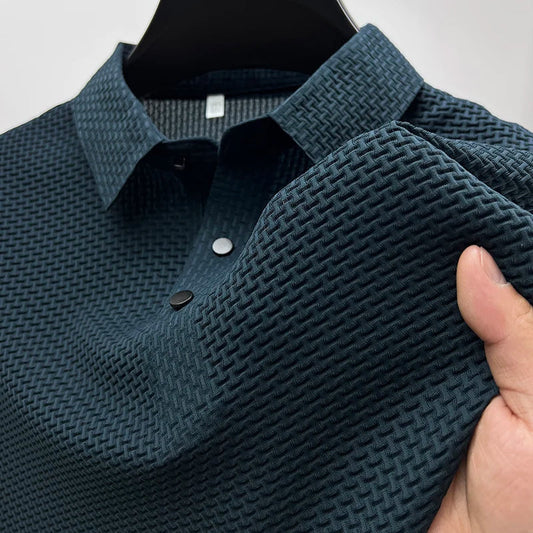 Alfie Collection | Men's Polo Shirt with Moisture-Wicking Fabric | Stylish Comfort for Warm Weather