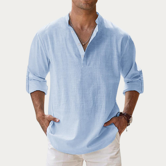 Anderson Collection | Men's Casual Button Down Shirt with Wrinkle-Resistant Fabric | Effortless Style for All-Day Comfort
