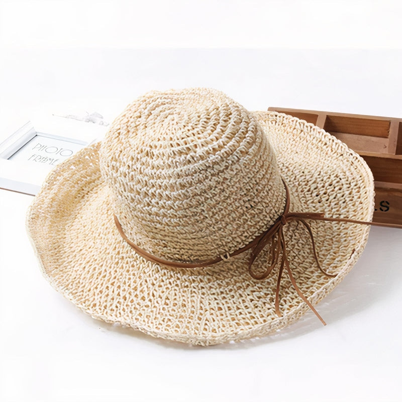 Blair | Women's Sun Hat with Wide Brim & Elegant Detailing | Stylish Accessory for Summer Beach Days