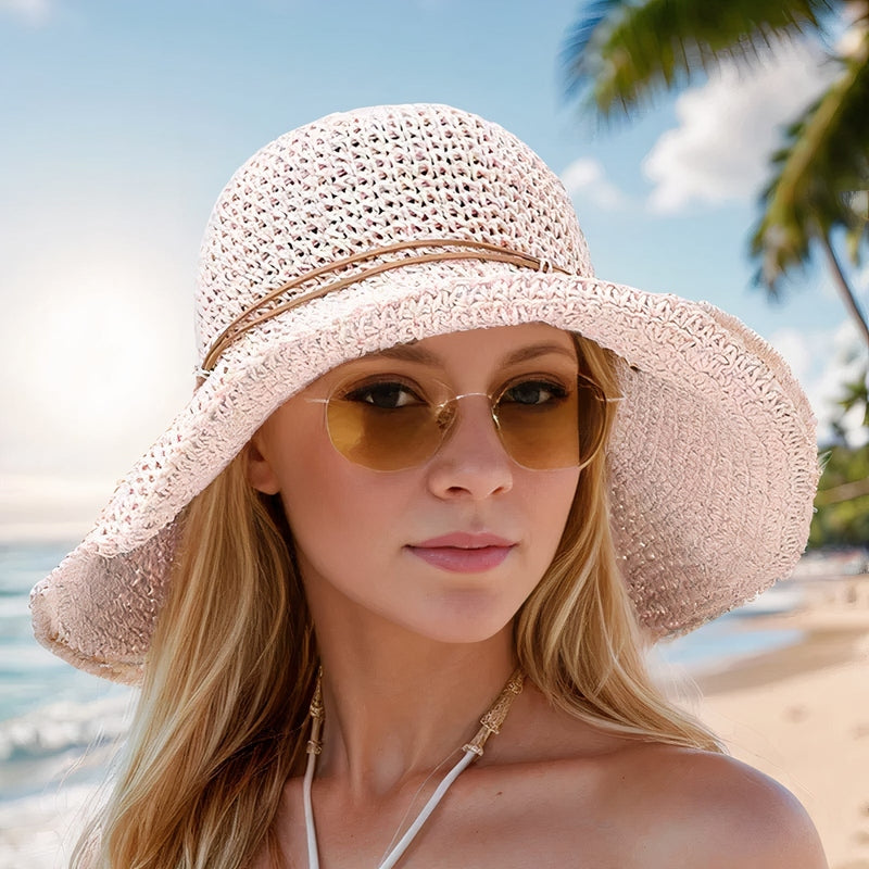 Blair | Women's Sun Hat with Wide Brim & Elegant Detailing | Stylish Accessory for Summer Beach Days