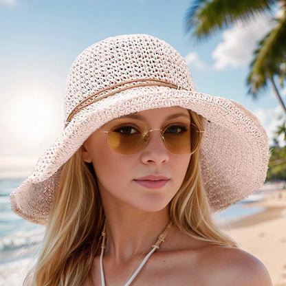 Blair | Women's Sun Hat with Wide Brim & Elegant Detailing | Stylish Accessory for Summer Beach Days