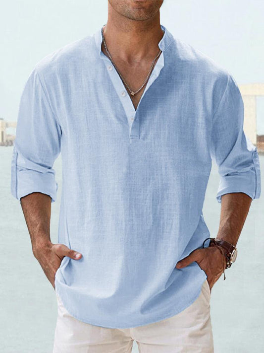 Brent Collection | Men's Casual Dress Shirt with Relaxed Fit & Wrinkle-Resistant Fabric | Effortless Style for All-Day Comfort