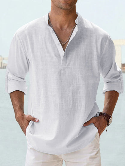 Brent Collection | Men's Casual Dress Shirt with Relaxed Fit & Wrinkle-Resistant Fabric | Effortless Style for All-Day Comfort