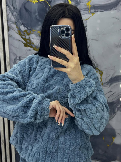 Camilla | Women's Lounge Set with Cozy Fleece Fabric | Perfect for Relaxation