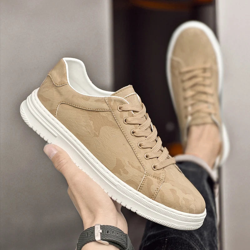 Canyon | Genuine Leather Sneakers with Durable Rubber Outsole | Versatile Style for Any Occasion