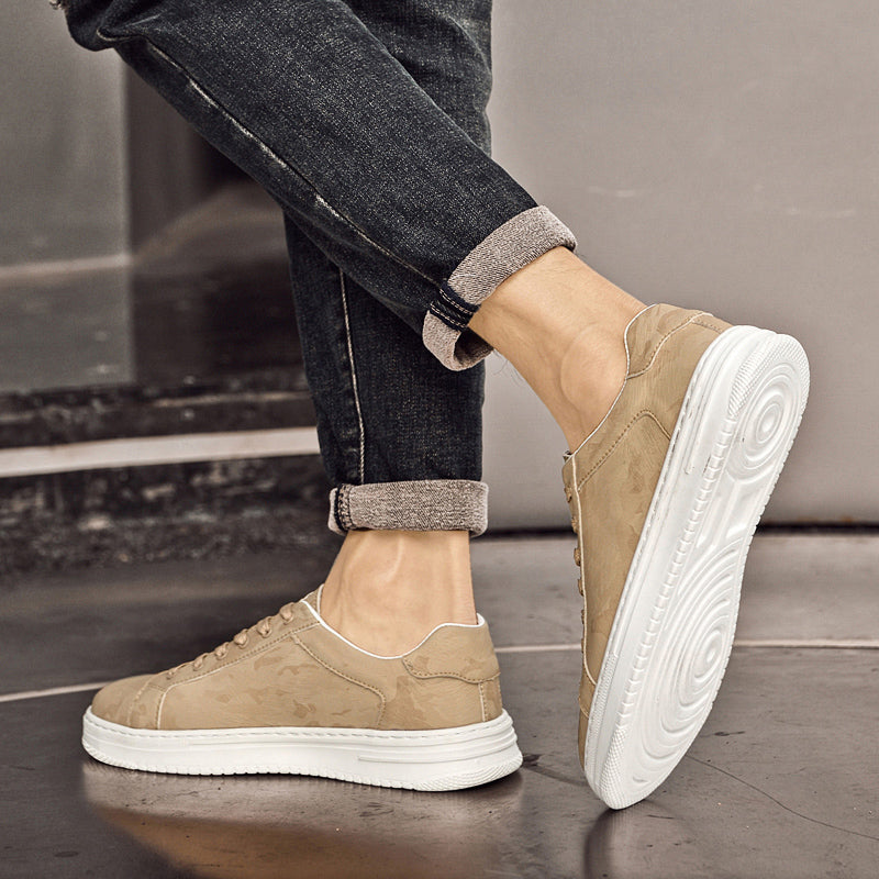 Canyon | Genuine Leather Sneakers with Durable Rubber Outsole | Versatile Style for Any Occasion