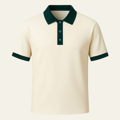 Como Heritage | Men's Polo Shirts in Cotton with Smooth Drape | Effortless Style for Versatile Occasions
