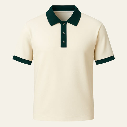 Como Heritage | Men's Polo Shirts in Cotton with Smooth Drape | Effortless Style for Versatile Occasions