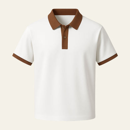 Como Heritage | Men's Polo Shirts in Cotton with Smooth Drape | Effortless Style for Versatile Occasions