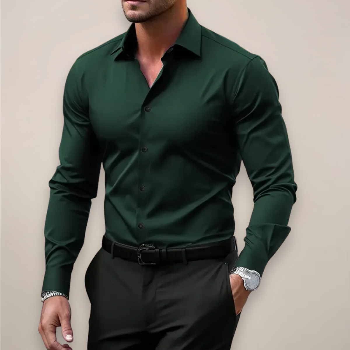 Daniel Collection | Men's Dress Shirt with Slim Fit Design | Stylish Spring Essential for Versatile Outfits
