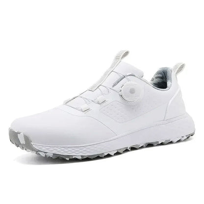 Dial-Fit Golf Shoes Men | Spikeless Design with Quick-Lace System | Comfortable Footwear for All Seasons