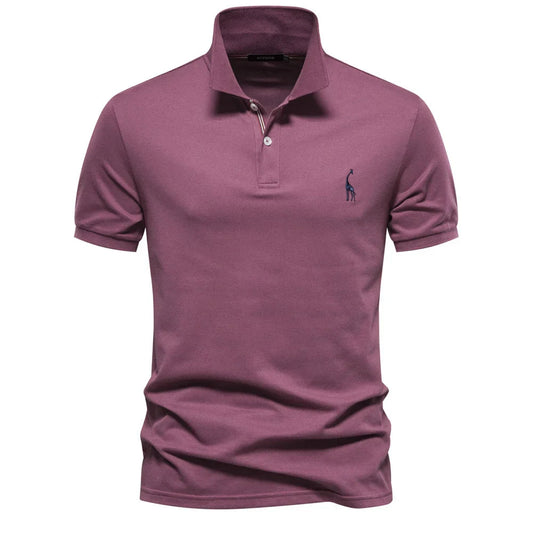 Jack Collection | Men's Polo Shirt with Classic Button Design | Comfortable Fit for Effortless Style