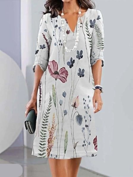 Margaret Collection | Summer Dresses for Women with Floral Print | Breezy Comfort for Effortless Elegance