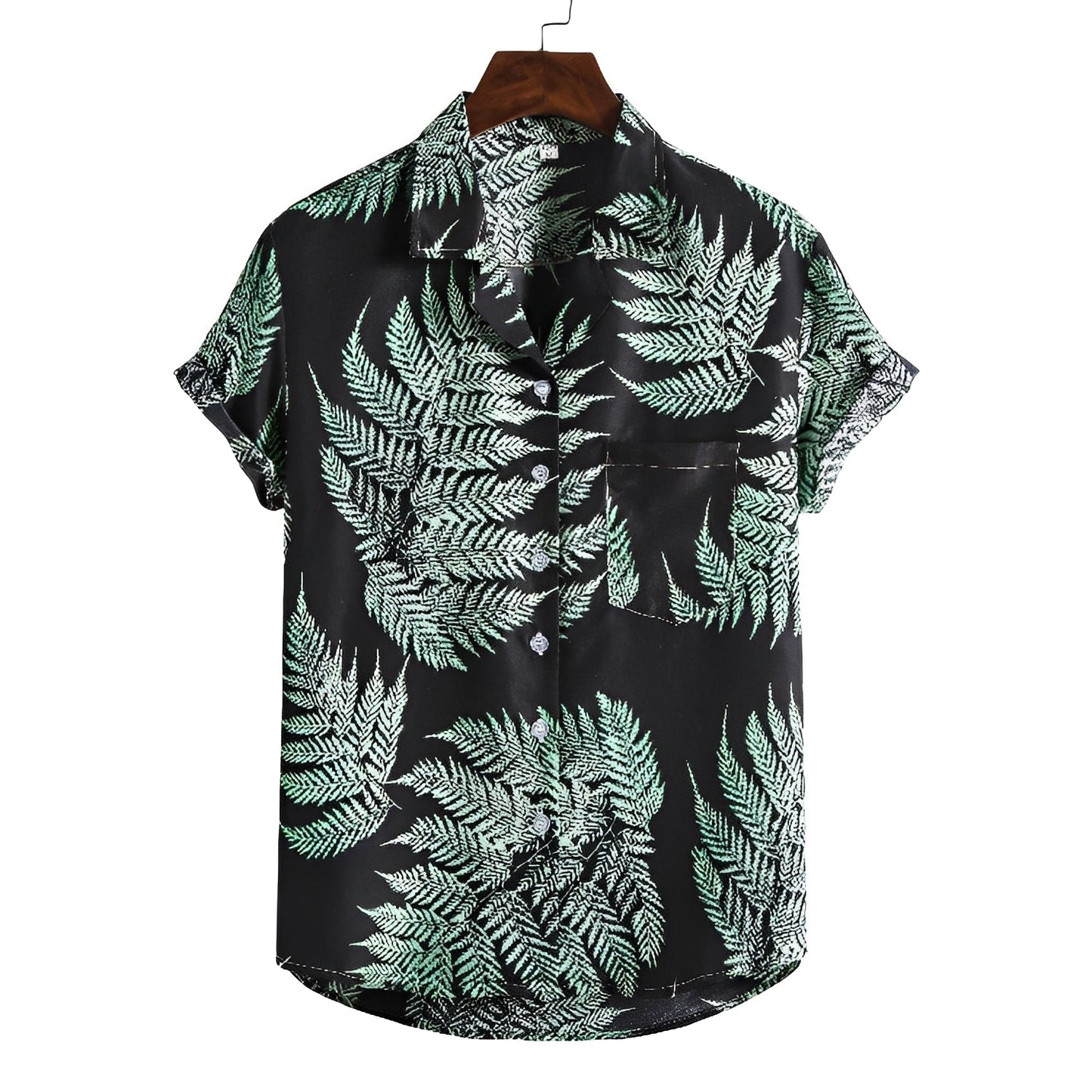 Nattan | Men's Hawaiian Shirt with Tropical Print | Lightweight & Breathable Fabric for Summer Comfort