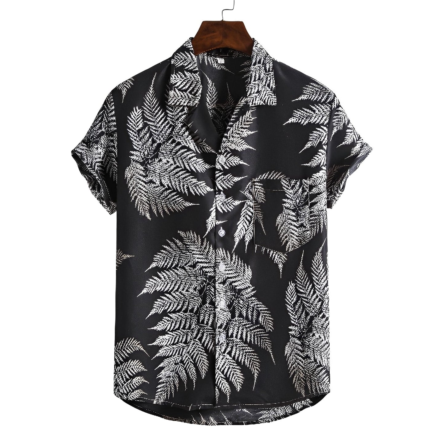 Nattan | Men's Hawaiian Shirt with Tropical Print | Lightweight & Breathable Fabric for Summer Comfort