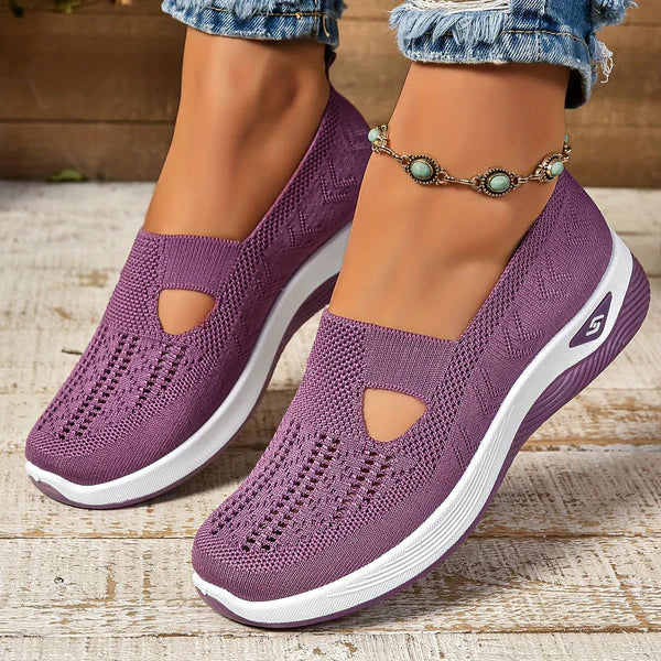 Sophia | Women's Slip-On Sneakers with Arch Support | Breathable Design for All-Day Comfort