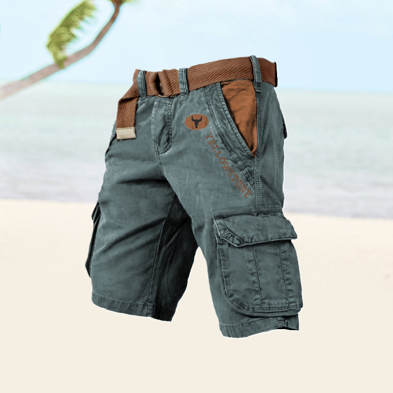 Urban Collection | Men's Cargo Shorts with Multi-Pocket Design | Comfortable Fit for Everyday Adventures