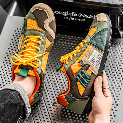 Urban Explorer | Sneakers with Mixed-Material Construction | Climbing-Inspired Design for City Adventures